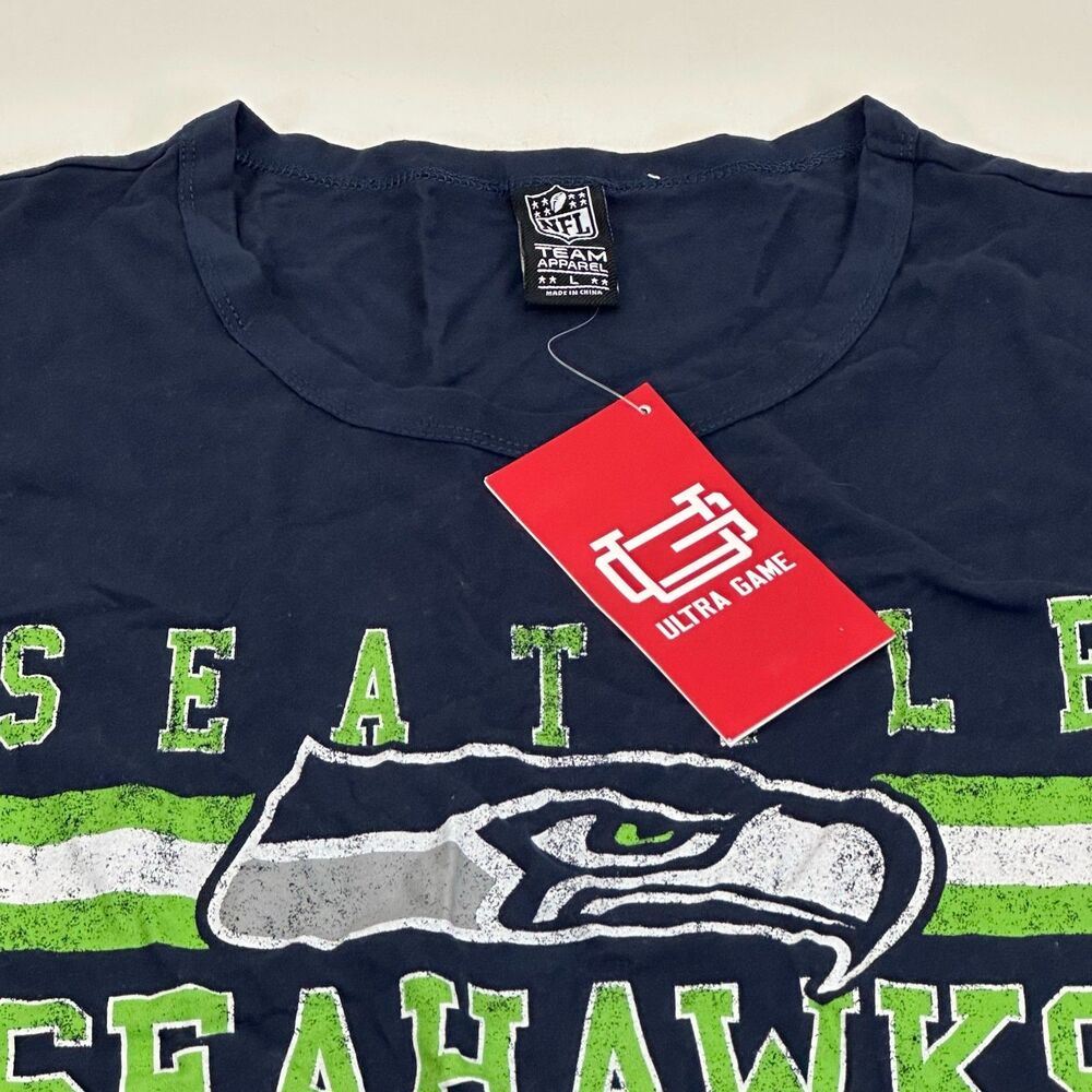 NFL Team Apparel Ultra Game Seattle‎ Seahawks, Size Large